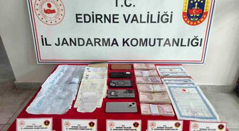 Keşan'da 6 şüpheli 'tefecilik' iddiasıyla gözaltına alındı