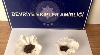 Keşan'da polisin durdurduğu 5 şüpheliden uyuşturucu madde ele geçirildi