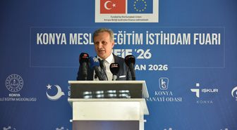 Konya'da Mesleki Eğitim İstihdam Fuarı Açıldı
