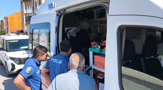 Kütahya'da inşaattan düşen işçi yaralandı