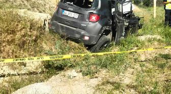 Malatya'da takla atan otomobilin sürücüsü öldü