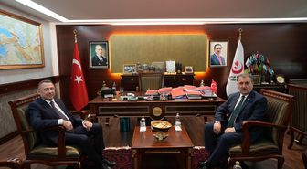 TBMM Dışişleri Komisyonu Başkanı Oktay'dan BBP Genel Başkanı Destici'ye ziyaret
