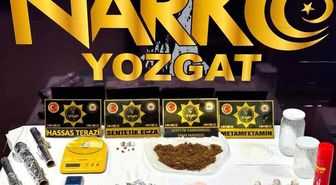 Yozgat'taki uyuşturucu operasyonunda 1 kişi tutuklandı