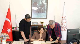 Altıntaş'ta Maarif Arşivi çalışmaları sürüyor