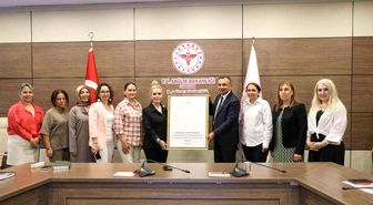 Bafra Sağlıklı Hayat Merkezi 'Bebek Dostu' ünvanı aldı