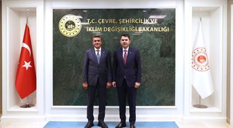 Bakan Kurum, Haymana ve Gölbaşı belediye başkanlarını kabul etti