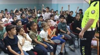 Bingöl'de öğrencilere trafik güvenliği eğitimi