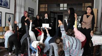 Bor Halk Kütüphanesi'nde 56 öğretmen adayından 19 farklı etkinlik