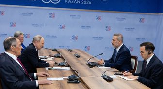 Fidan, Putin tarafından Kazan'da kabul edildi
