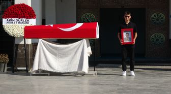Savcı Ayhan Uyumaz gözyaşlarıyla son yolculuğuna uğurlandı