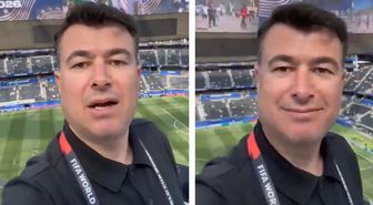 Görevden alınan TRT spikerinin maç öncesi videosu ortaya çıktı
