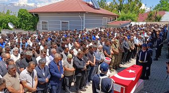 Kazada hayatını kaybeden uzman çavuş, son yolculuğuna uğurlandı