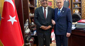 MHP Lideri Bahçeli, Diyarbakır Milletvekili Tanrıkulu ile bir araya geldi