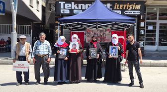 Muşlu aileler DEM Parti önündeki eylemlerini sürdürüyor