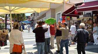 Oyuncu İrtem'in cenazesi camiye getirildi