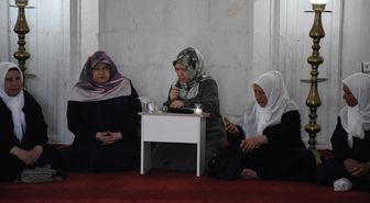 Taşlık Cami'sinde hatim ve belge takdim programı düzenlendi