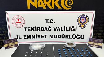 Tekirdağ'da uyuşturucu operasyonunda yakalanan 8 zanlı tutuklandı