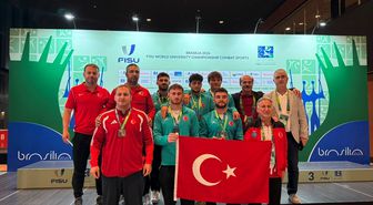 Üniversiteli sporcular Brezilya'dan 42 madalyayla döndü