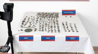 Yozgat'ta tarihi eser niteliğinde 269 sikke ve 49 obje ele geçirildi