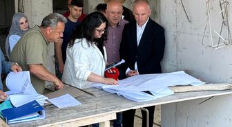 Bayburt'taki şantiyelerde yapı denetimi yapıldı
