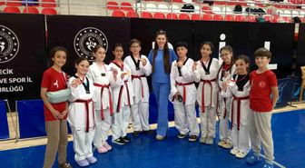 Bozüyüklü taekwondocular başarılarıyla göz doldurdu