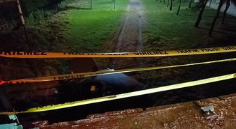 Bursa'da otomobil dere yatağına uçtu: 1 yaralı