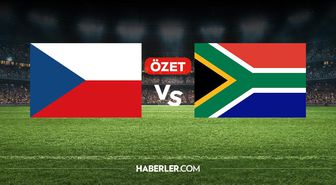 Çekya Güney Afrika maç özeti ve golleri! (ÖZET) Çekya Güney Afrika kaç kaç bitti, golleri kim attı?