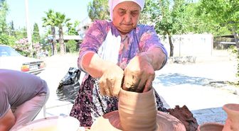 Fethiye'de Yörük geleneği 'Dont testisi' tanıtıldı