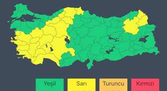 İçişleri Bakanlığı'ndan 'sağanak' uyarısı