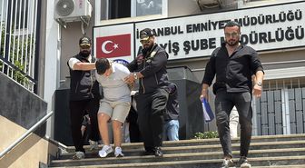 İstanbul'da suç örgütüne yönelik operasyonda yakalanan 5 şüpheli adliyede