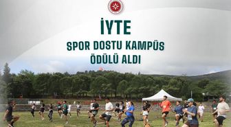İYTE'ye 'spor dostu kampüs' ödülü