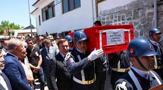 Jandarma Uzman Çavuş Mustafa Pak Erzincan'da toprağa verildi