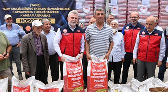 Kahramanmaraş'ta üreticiye can suyu: 47 ton soya tohumu dağıtıldı
