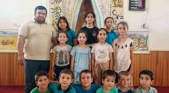 Koçarlı'da öğrenciler camide buluştu