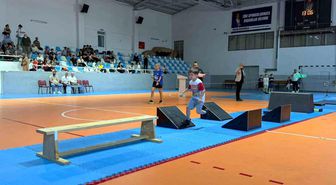 Okul Sporları Parkur Cimnastik Müsabakaları Nazilli'de yapıldı