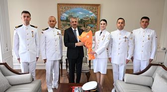 Sahil Güvenlikten Vali Sezer'e ziyaret