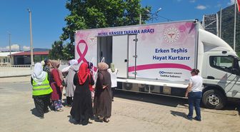 Sakarya'da kanser tarama hizmeti vatandaşların ayağına götürülüyor
