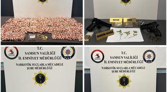Samsun'da uyuşturucu operasyonunda 10 şüpheli yakalandı