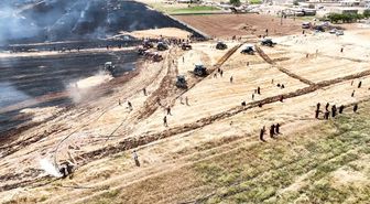 Şanlıurfa'da Anız Yangınları Kontrol Altına Alındı