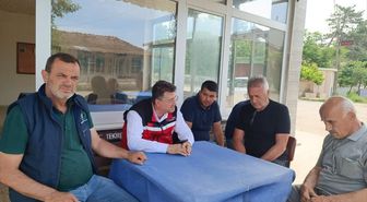 Tekirdağ Tarım ve Orman Müdürü Aksoy üreticilerle buluştu
