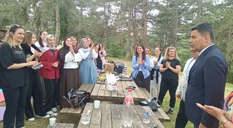 Ulaştırma ve Altyapı Bakan Yardımcısı Boyraz Küçükelmalı Tabiat Parkı'nı ziyaret etti