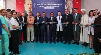 Zeytinburnu'nda Aile Sağlığı Merkezi törenle hizmete açıldı