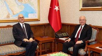 Bakan Güler, Mısır Büyükelçisi'ni kabul etti