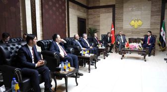 Bakan Memişoğlu Şam'da
