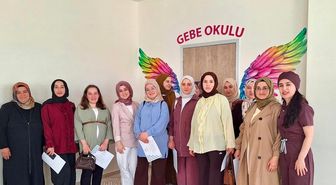 Bayburt'ta anne adaylarına sağlıklı gebelik eğitimi verildi