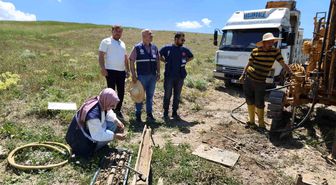Bayburt'un Gümüşsu köyünde jeolojik etüt çalışmaları incelendi