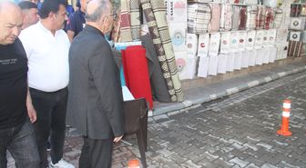 Beyşehir'de zabıtadan kaldırım işgali denetimi