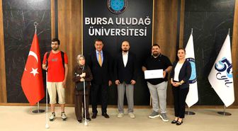 BUÜ'de görme engelli öğrencilerin hayatını kolaylaştıracak anlamlı iş birliği