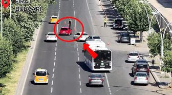 Diyarbakır'da yayalara yol vermeyen araçlara denetim