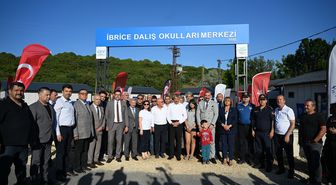 Edirne'de İbrice Limanı Dalış Okulları hizmet binaları törenle açıldı